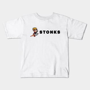 Wall Street Bets Stonks Kids T-Shirt